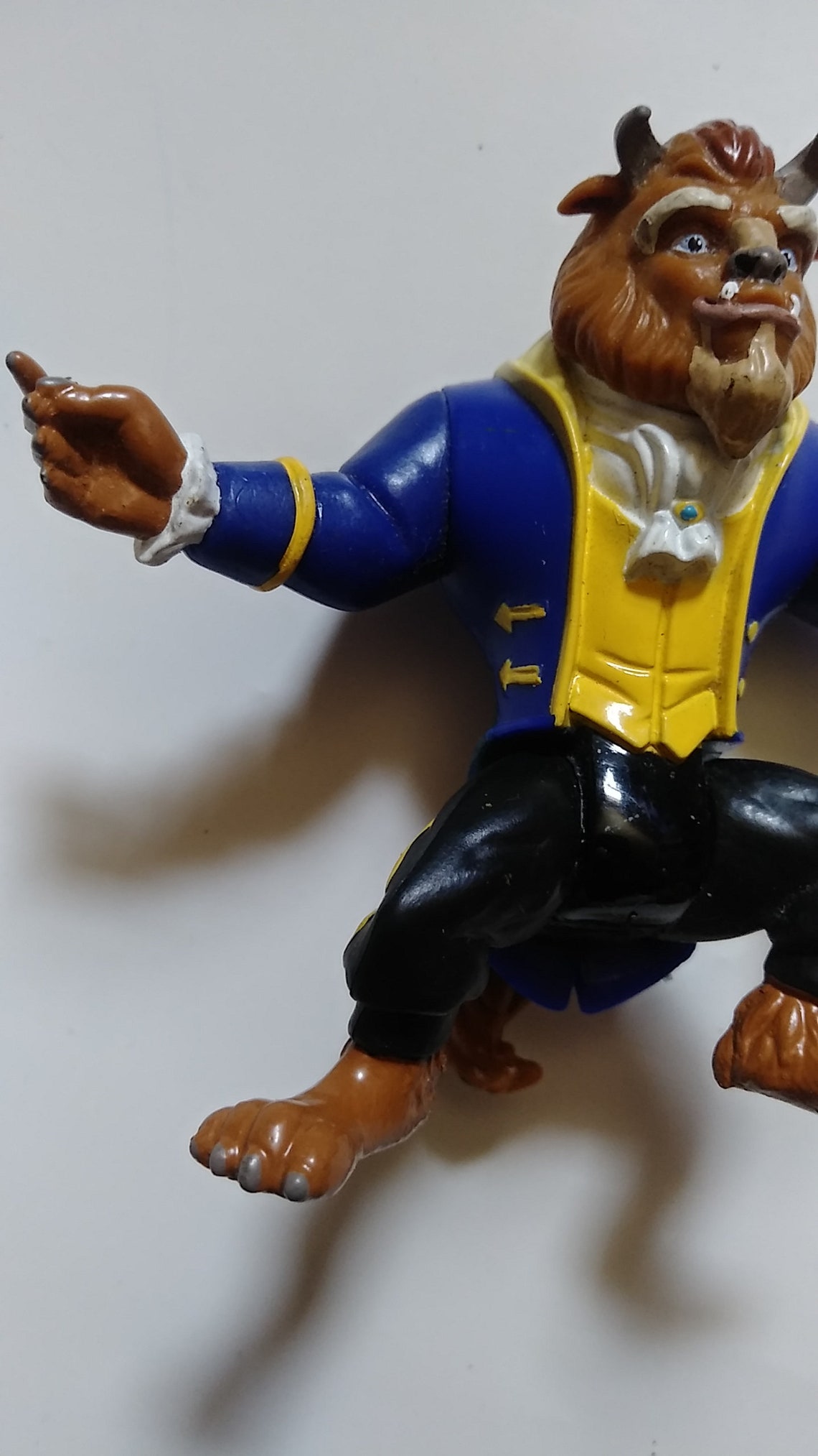 Burger King Kids Meal Disney Beauty and the Beast 1991 Toy Etsy