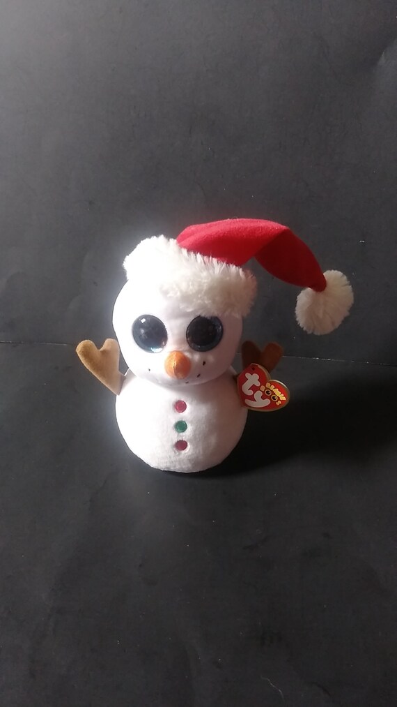 Ty Beanie Boos Penelope Penguin Backpack Clip/Ornament 4" Stocking Cap Free Ship 