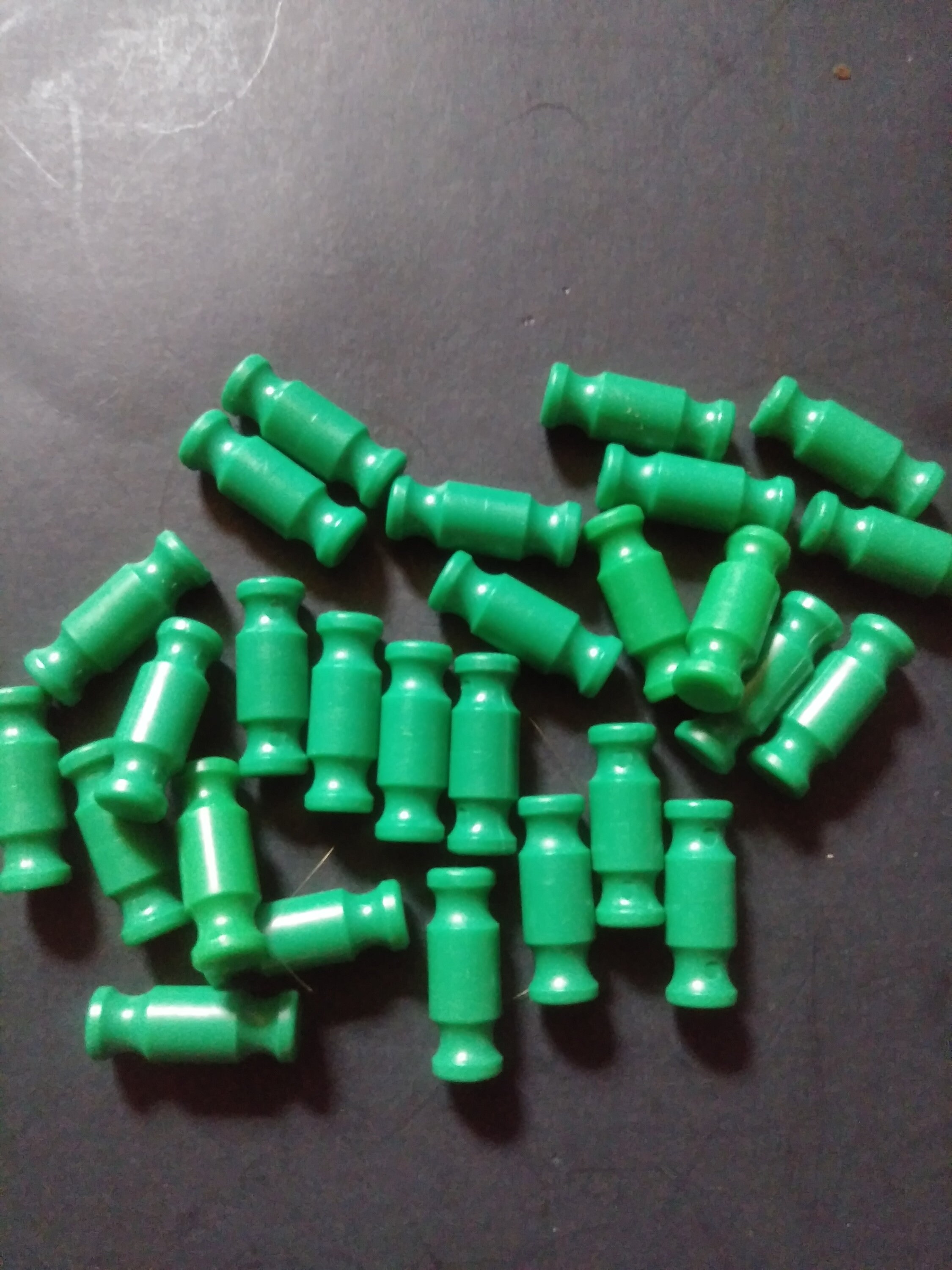 KNEX 100 Green Flexi Rods 7.5 in K'nex 91108 Standard Parts and Pieces