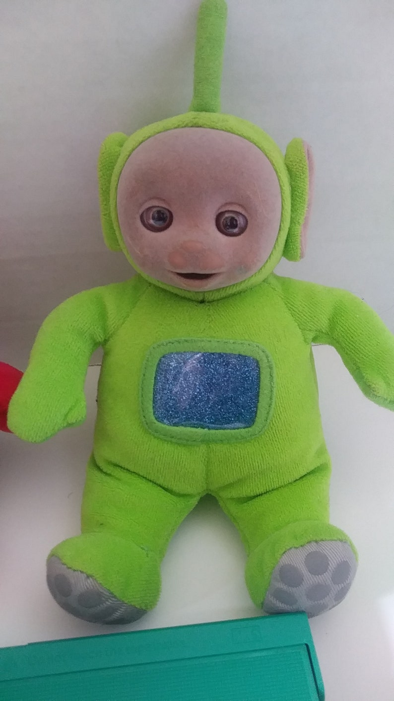 Teletubbies Plush Toys Set with Christmas Tape | Etsy