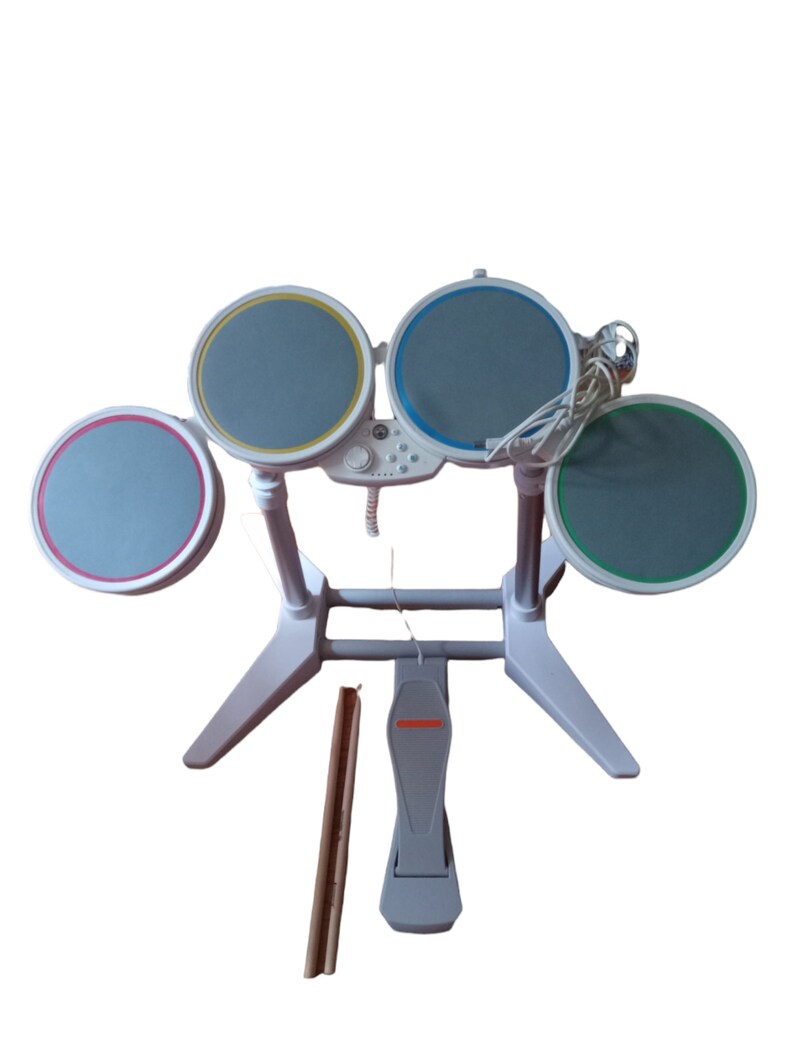 Nintendo Wii Drum Set Set Nintendo Tested Etsy