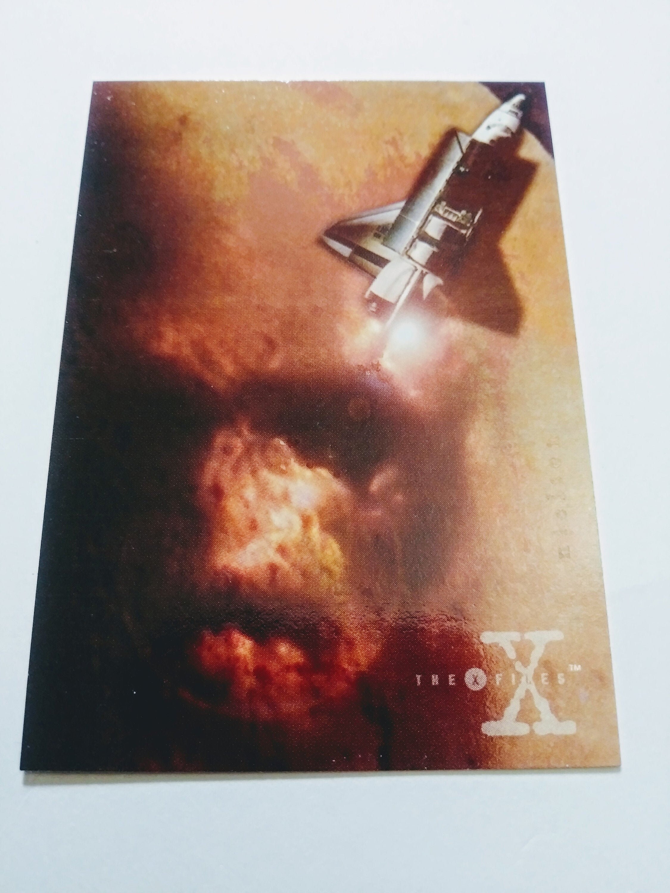 Trading Card The X-FILES 1996 Collector Space | Etsy