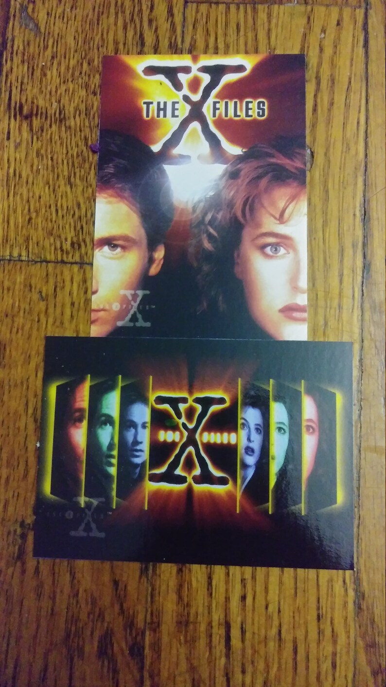 Trading Card the XFILES 1996 Topps Collector Card Etsy