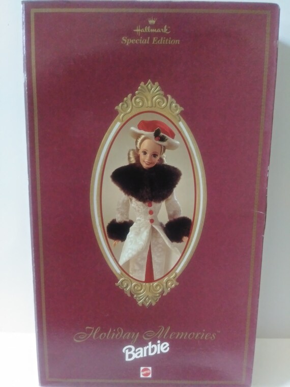 Hallmark Special Edition Holiday Memories Barbie Doll - Etsy