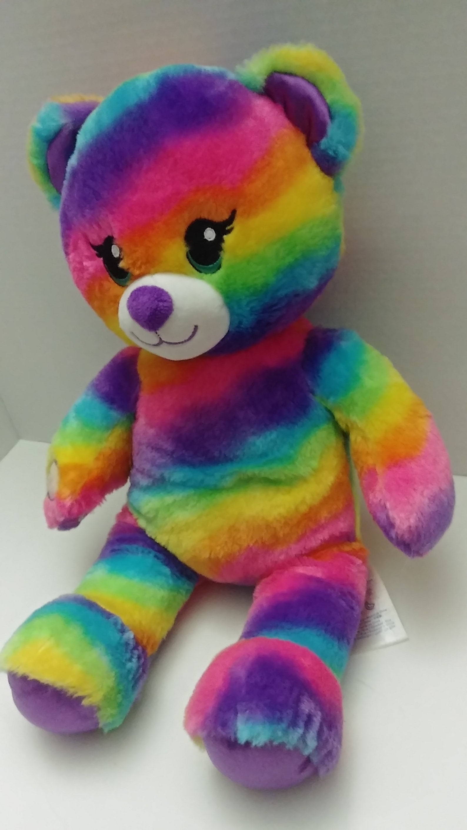Build a Bear Rainbow Kitty Cat 15 Plush Stuffed Animal - Etsy