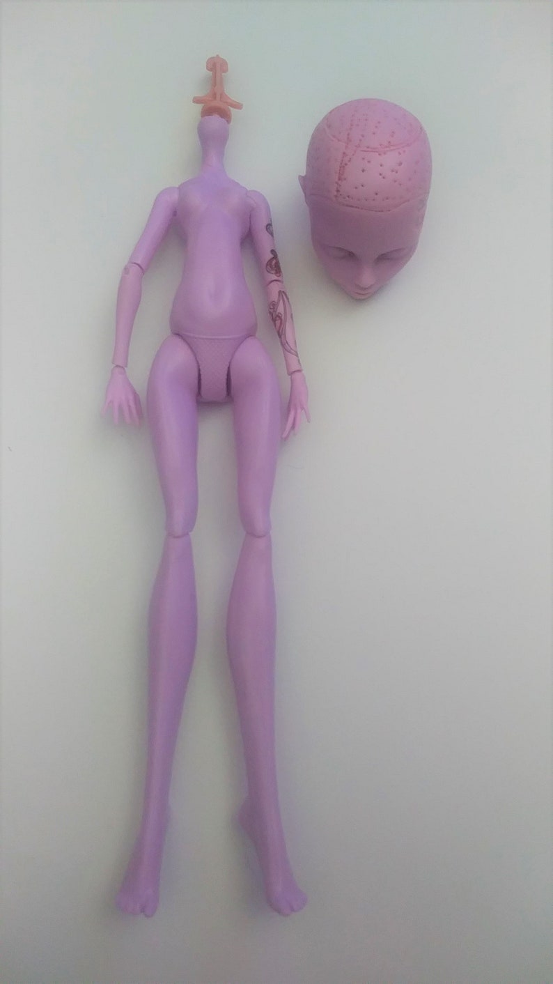 monster high doll blank