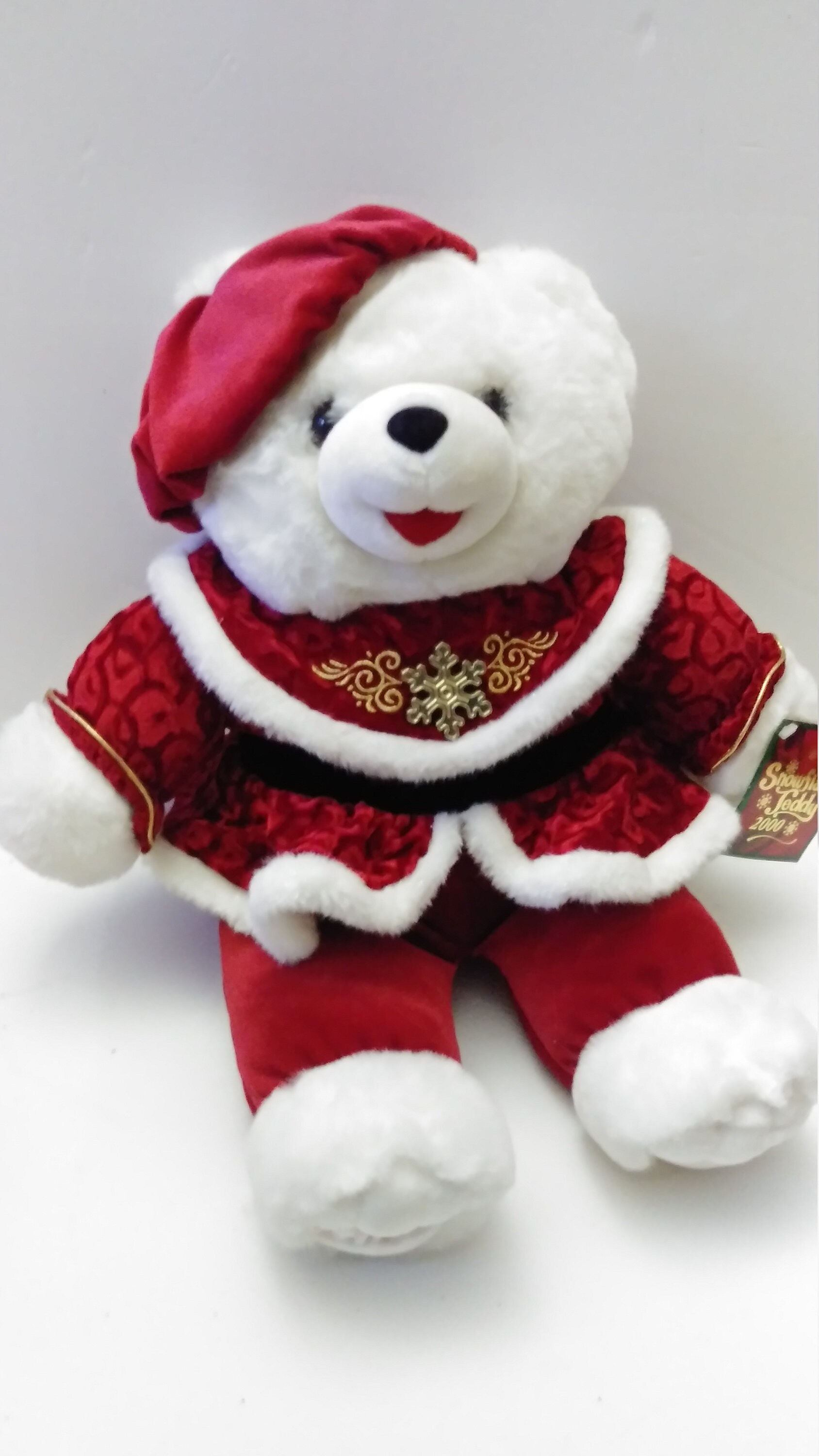 dandee snowflake teddy