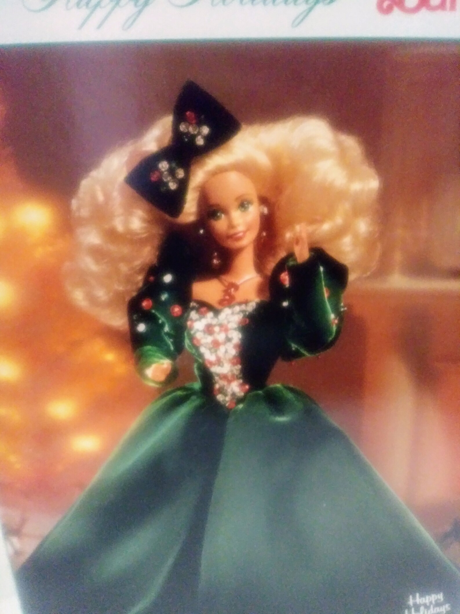 Mattel Happy Holidays Special Edition Barbie Doll - Etsy