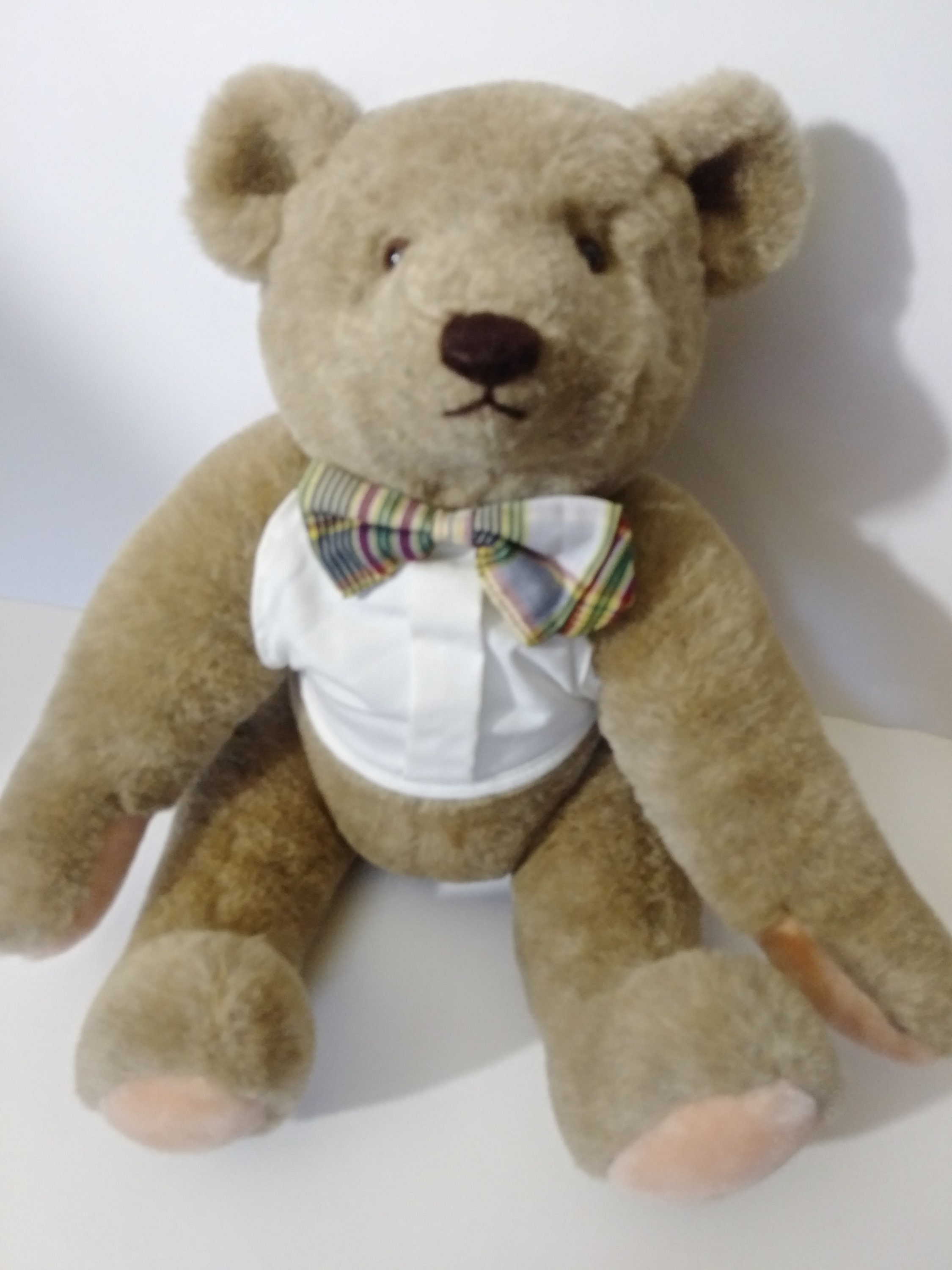 1982 Gund Edison Brown Bear Jointed 