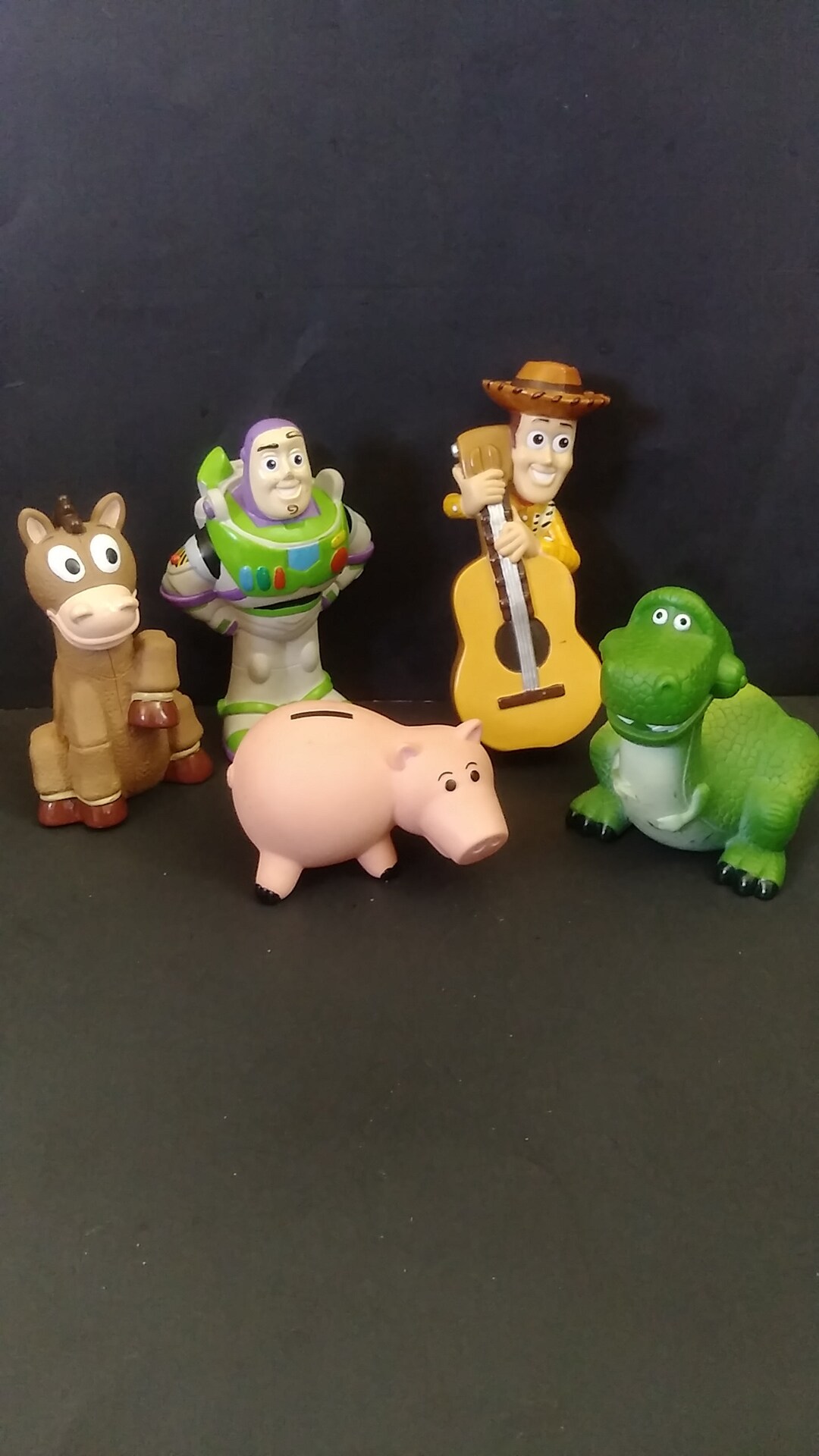 Disney Pixar Toy Story Bath Time Toys Lot of 5 Woody Buzz Etsy