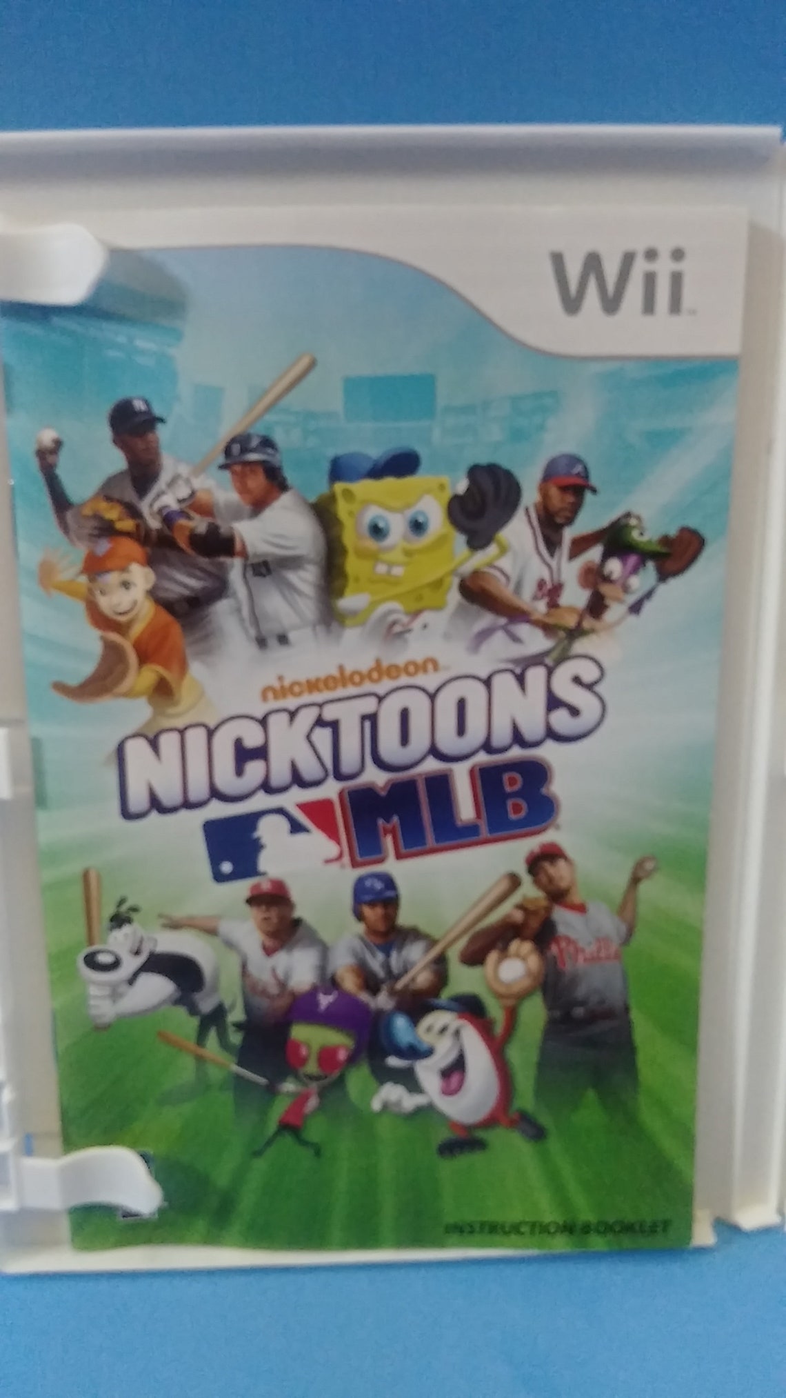 Nickelodeon Nicktoons MLB Nintendo WII Game Etsy