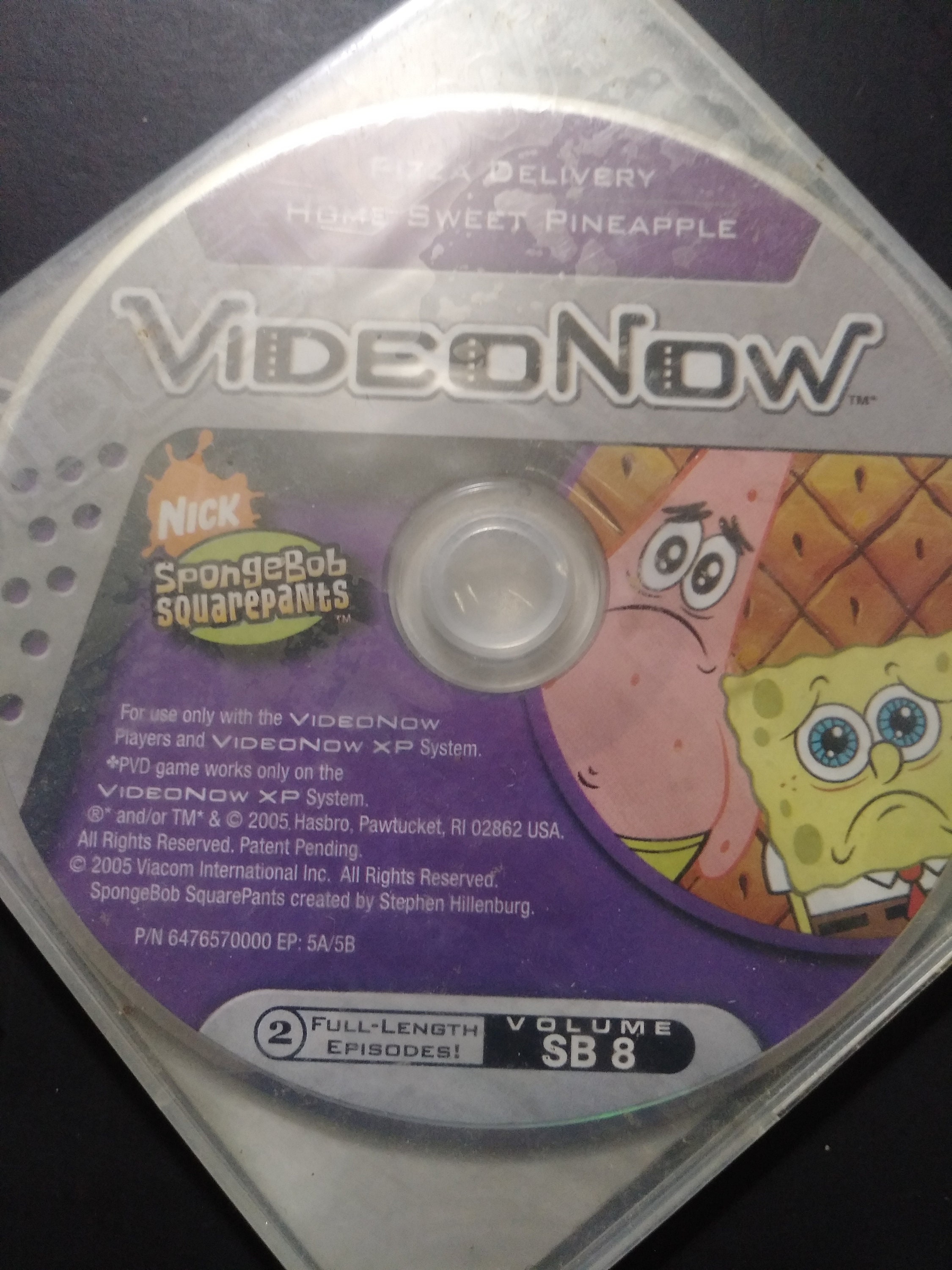 NICKELODEON SPONGEBOB Squarepants VideoNow Color Animated - Etsy.de