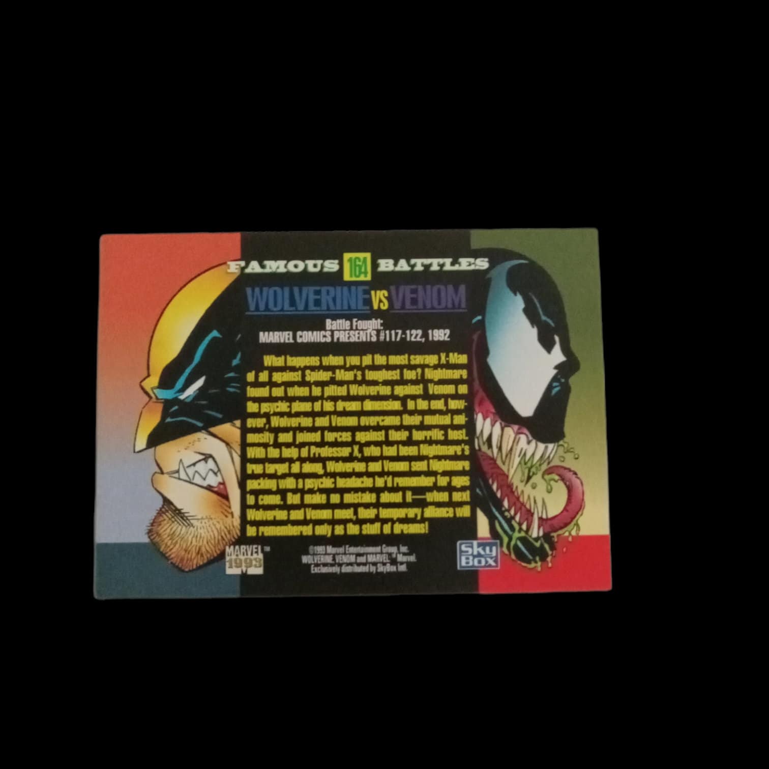 Venom Trading Card - Etsy