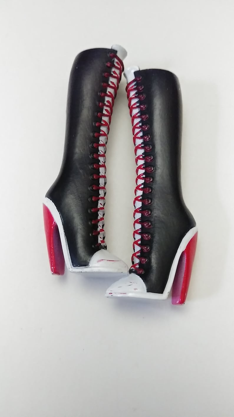 Monster High Ghoulia Yelps 1st First Wave Boots Shoes | Etsy