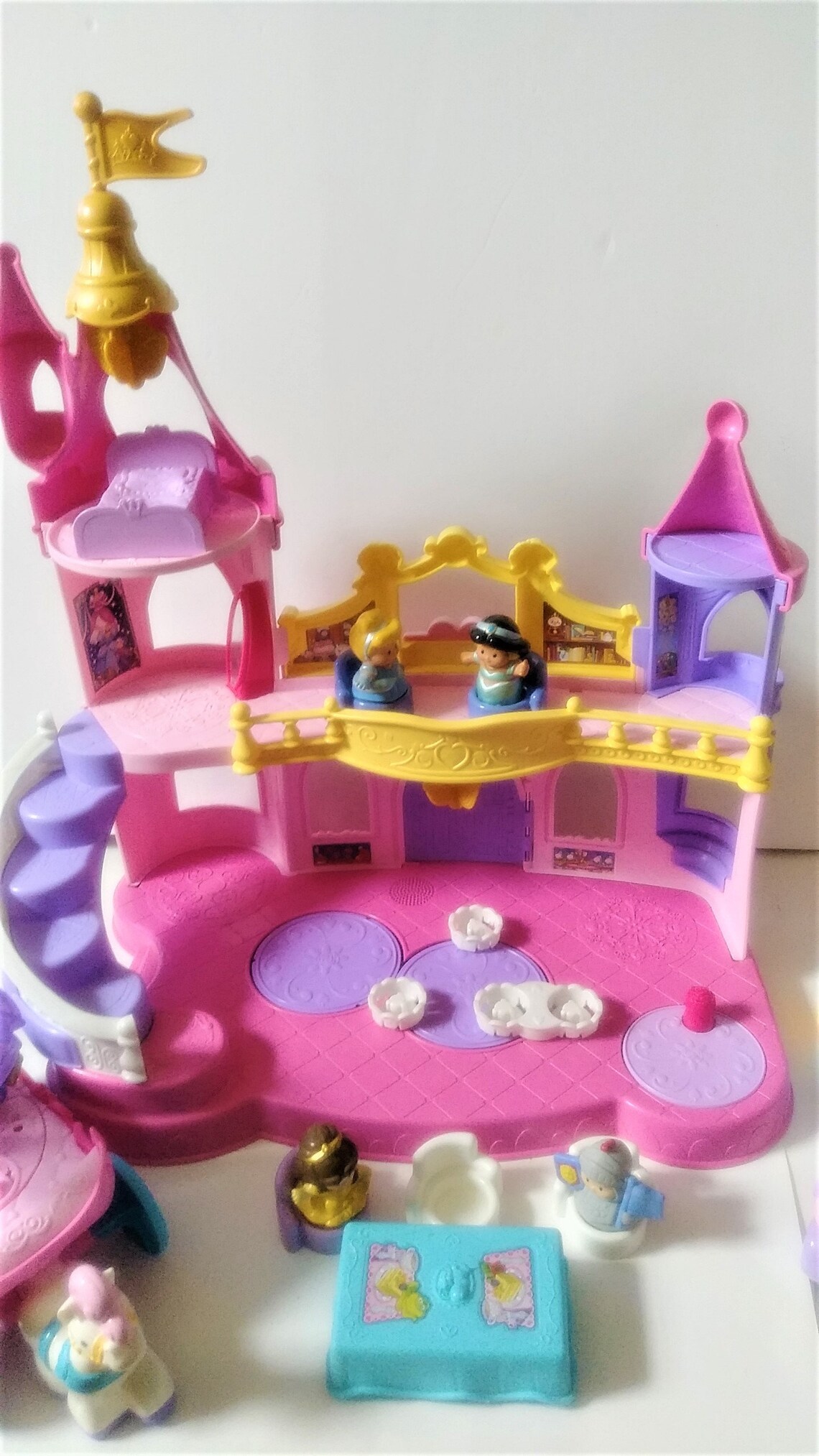 Fisher Price Little People Disney Princess castle dollhouse Etsy