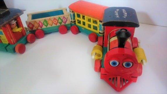 train fisher price vintage