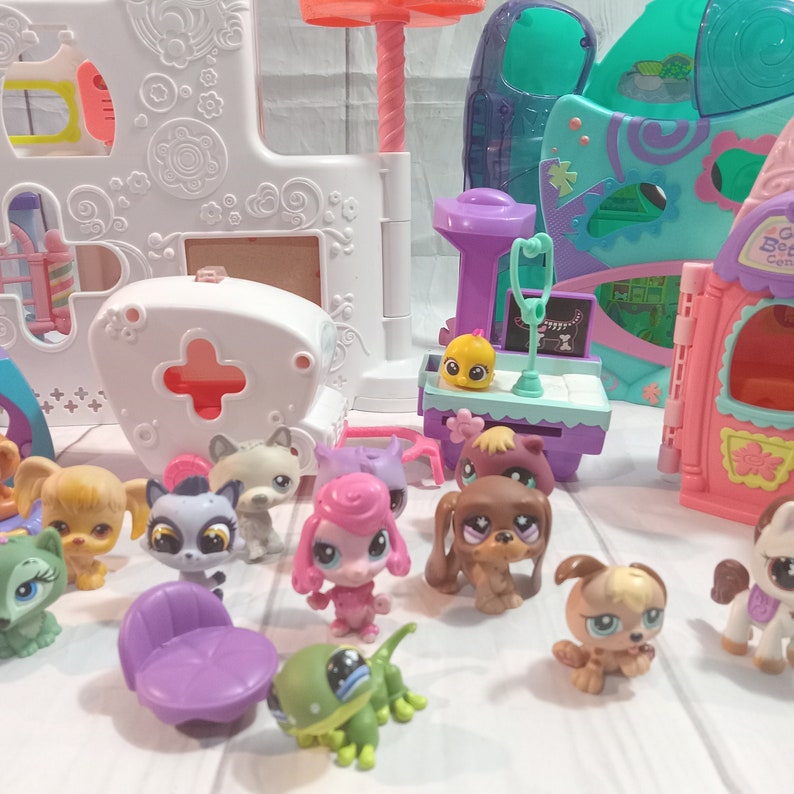Lps Rescue Trails Hospital Playset Lps Hospital Vintage Etsy