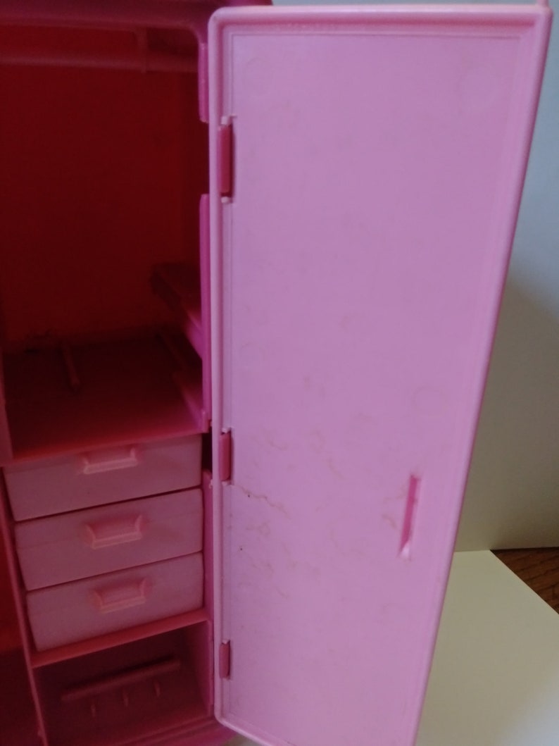 Vintage Barbie wardrobe closet Mattel. Accessories pretend Etsy