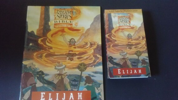 The Animated Stories From the Bible ''elijah - Etsy The Animated Stories From the Bible ''elijah - Etsy