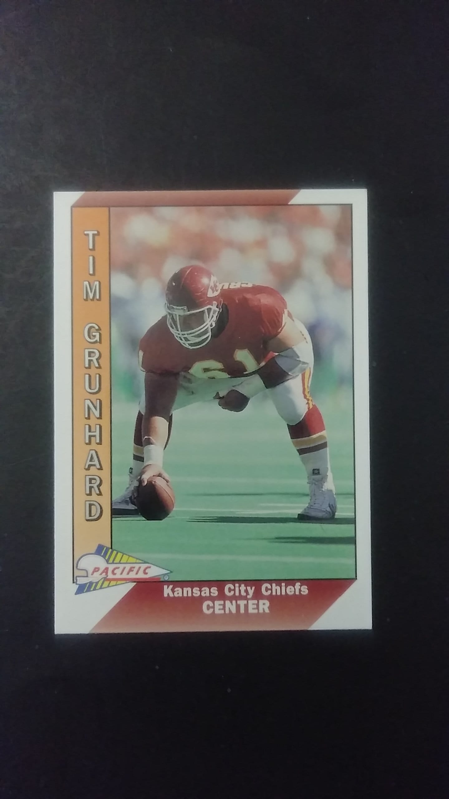 Tim Grunhard Pacific 1990's Football Card 208 Trading - Etsy