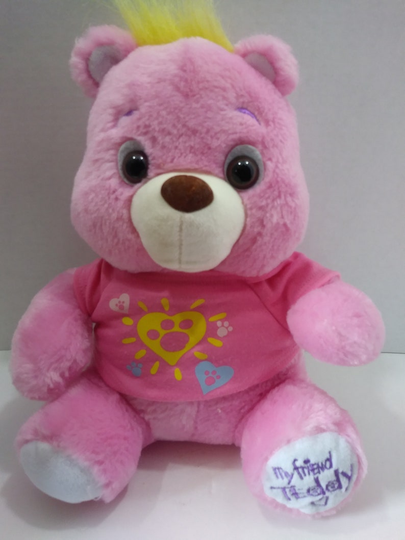 My Friend Teddy Interactive Talking Smart Bear Speaks English Spanish French Toys Toys Games Efp Osteology Org