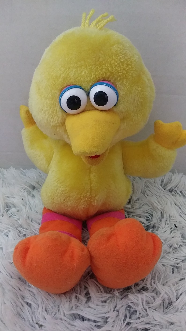 Tyco Sesame Street Big Bird Plush 12 1997 | Etsy