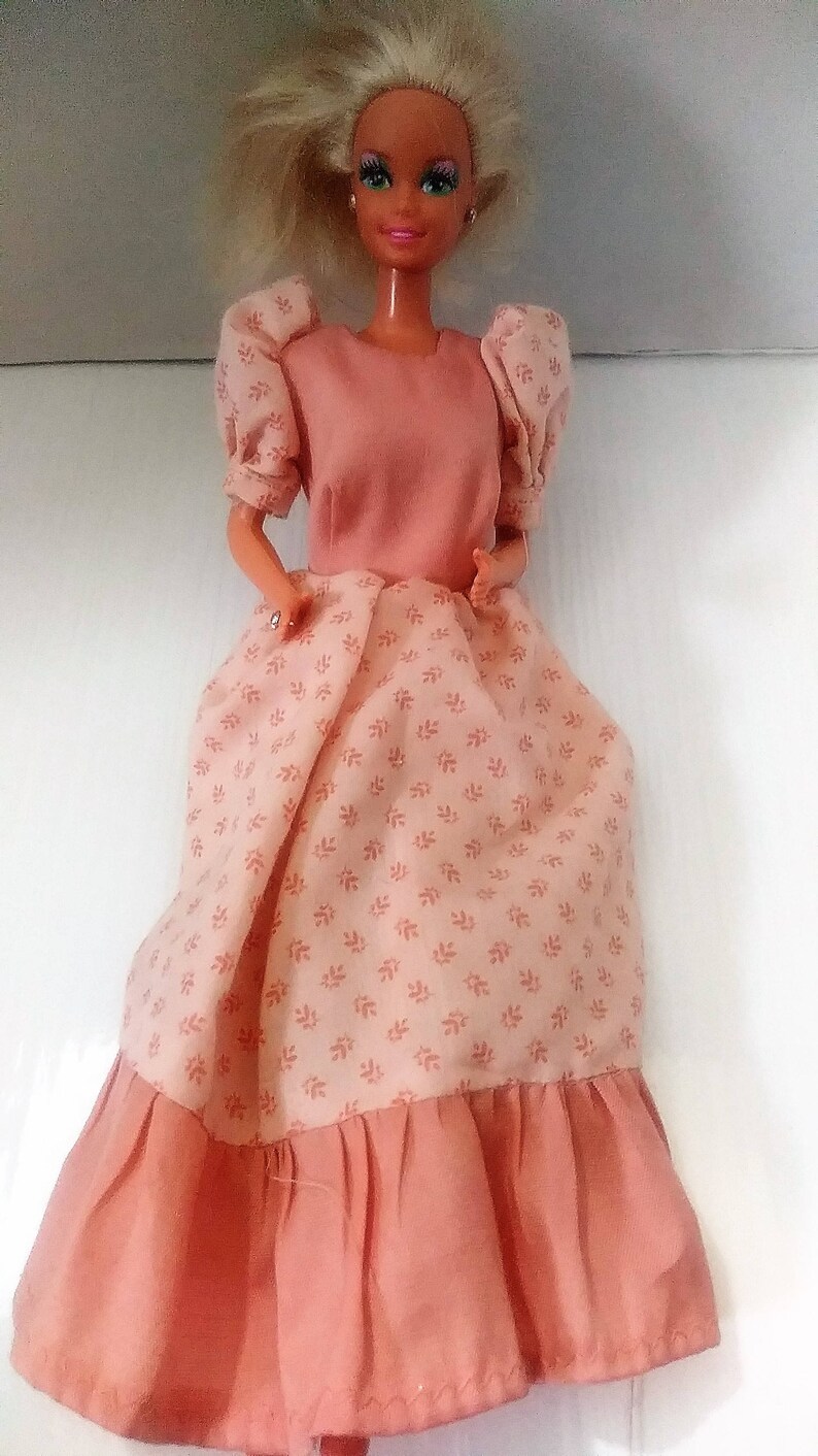 Vintage 1976 Mattel Barbie Doll Country Charm Dress | Etsy