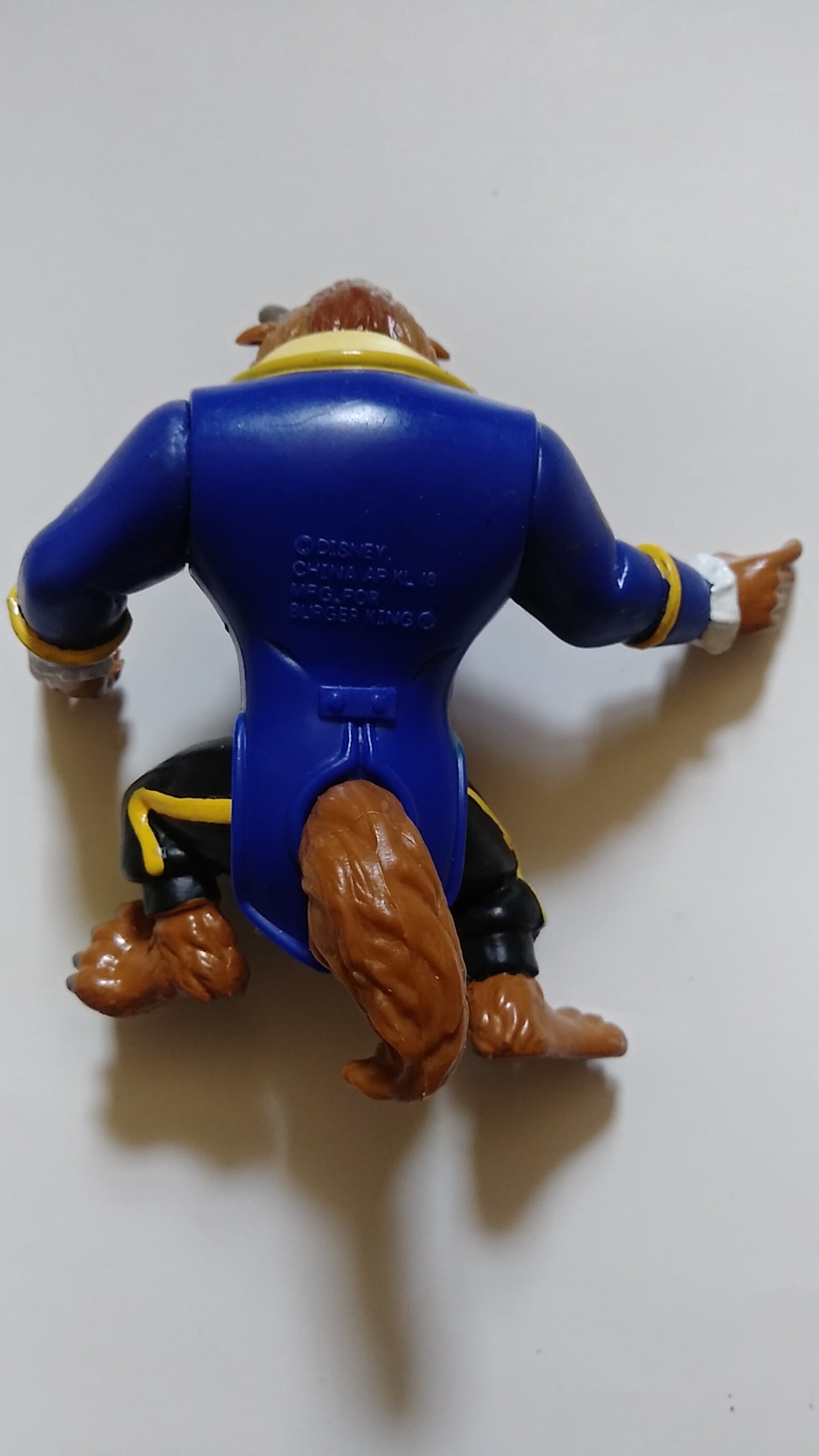 Burger King Kids Meal Disney Beauty and the Beast 1991 Toy Etsy