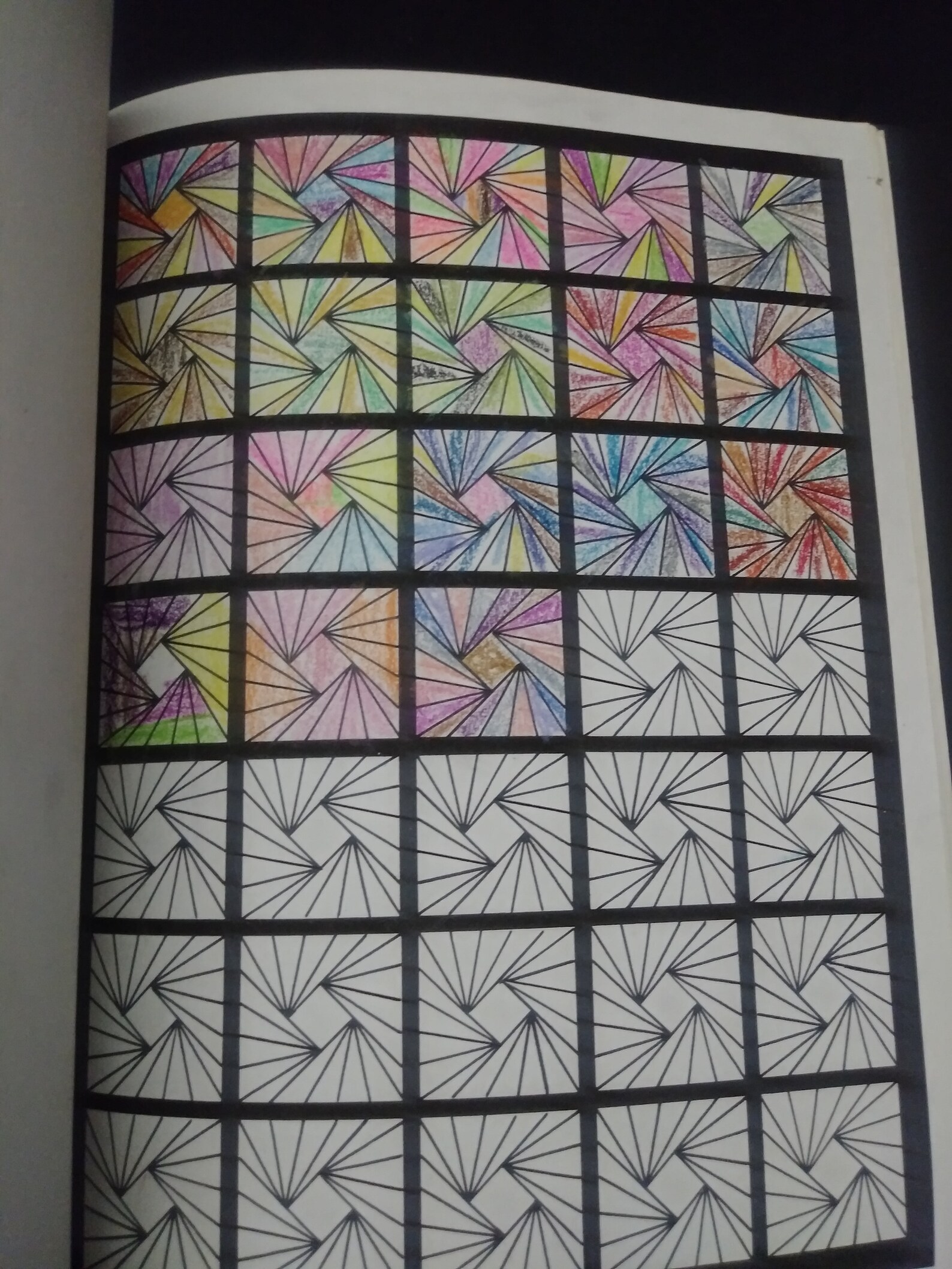 Ruth Heller Geometrics Designs for Coloring Book Adult | Etsy