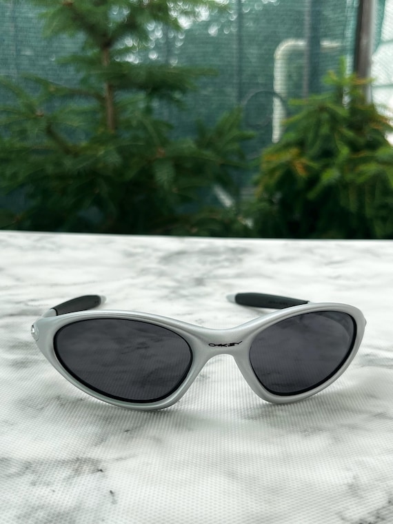 90s 廃盤 OAKLEY minute Eye Jacketブルーマーブル NEW Oakley EYE JACKET REDUX Silver POLARIZED Galaxy BLUE