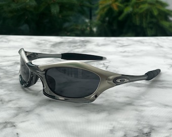 Vintage 2000s Oakley Minute 1.0 Gold Frame Software Y2K