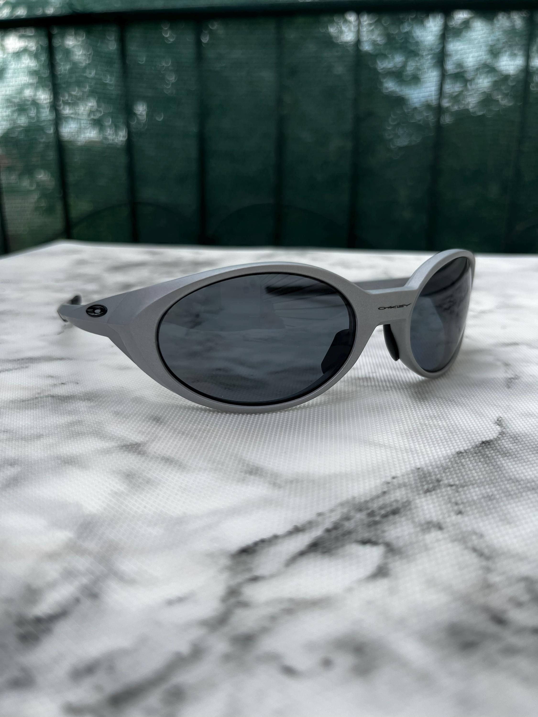 【90年代ビンテージ】OAKLEY eye jacket　USA製 Oakley Eye Jacket White Sunglasses Made in USA Rare