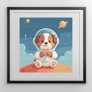 ¡Conoce al cachorro astronauta gigante!