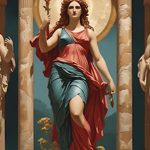 12 Greek Gods Posters PDF – A2 Printable Wall Art – Greek Mythology Digital Download – Zeus Athena Poseidon Apollo – Instant Download