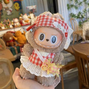 Labubu Doll Clothes Suit, Outfit for Labubu, Clothes for Labubu, Gift for Labubu, Handmade Labubu Outfit, Pastoral Style Clothing for Labubu