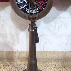 36&quot; Maritime brass  Ship Order Engine Working Telegraph. Engine Telegraph /Nautical Marine Telegraph Collectible Room & Office Décor home.