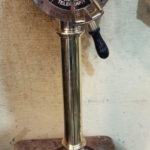 30&quot; Maritime brass  Ship Order Engine Working Telegraph. Engine Telegraph /Nautical Marine Telegraph Collectible Room & Office Décor home.