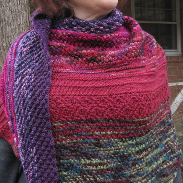 handmade knitted shawls