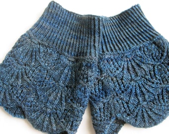 Lace Knit Boot Cuff Pattern: Coeur D'Alene (PDF Pattern)