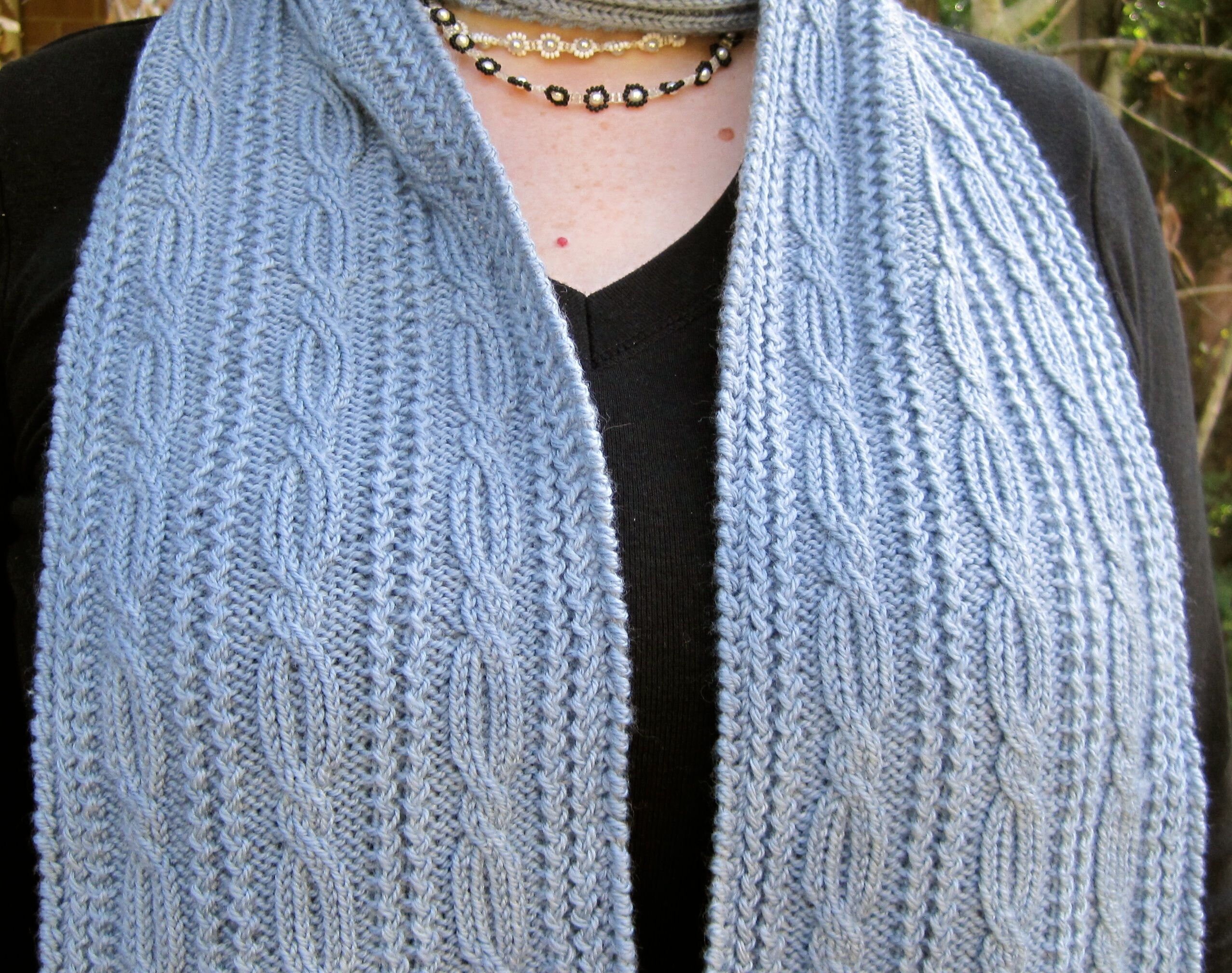 rick rack scarf pattern