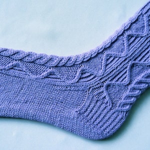 Knit Sock Pattern: Hegel's Favorite Socks image 1