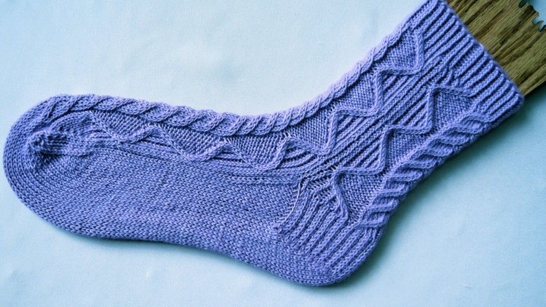 Knit Sock Pattern: Hegel's Favorite Socks image 1