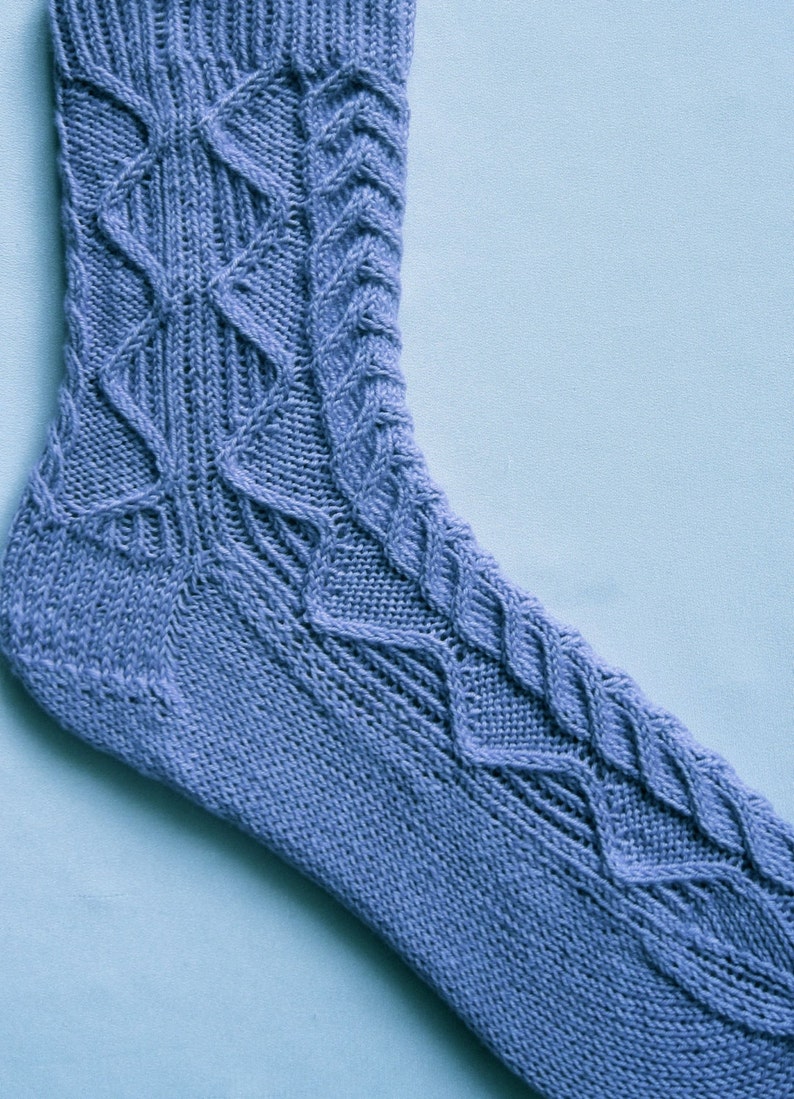 Knit Sock Pattern: Hegel's Favorite Socks image 3