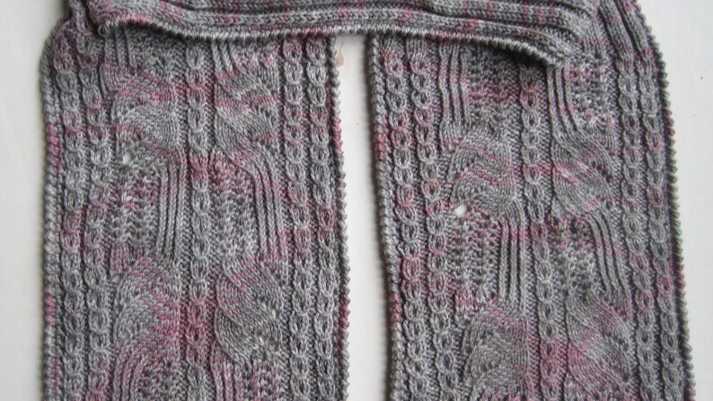 Download Knit Scarf Pattern: Takoma Mock Cable Scarf Knitting ...