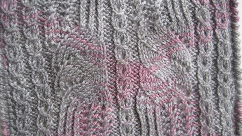 Download Knit Scarf Pattern: Takoma Mock Cable Scarf Knitting ...