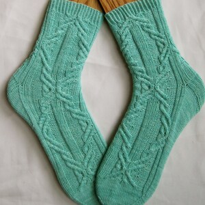 Knit Sock Pattern:  The Cobbler Sock Knitting Pattern