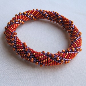 Bead Crochet Pattern: Simple Spiral and Reverse Spiral - Etsy