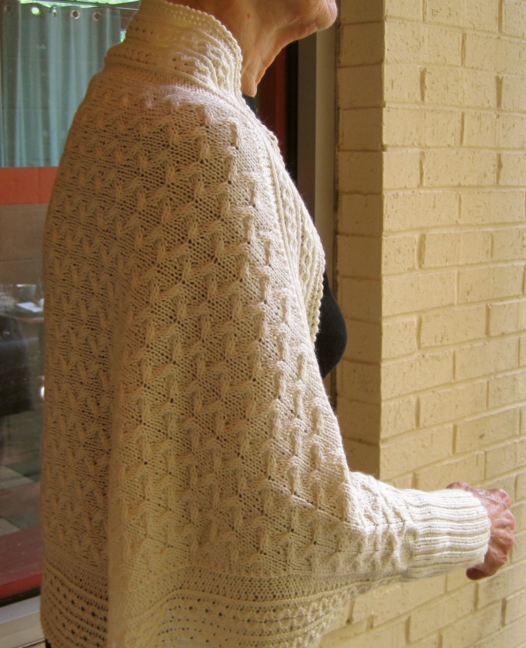 割引クーポン有★ROMANTIC CROWN★CABLE KNIT SHAWL MUFFLE.R 3fc05830-c9ce-4eb0-be89-