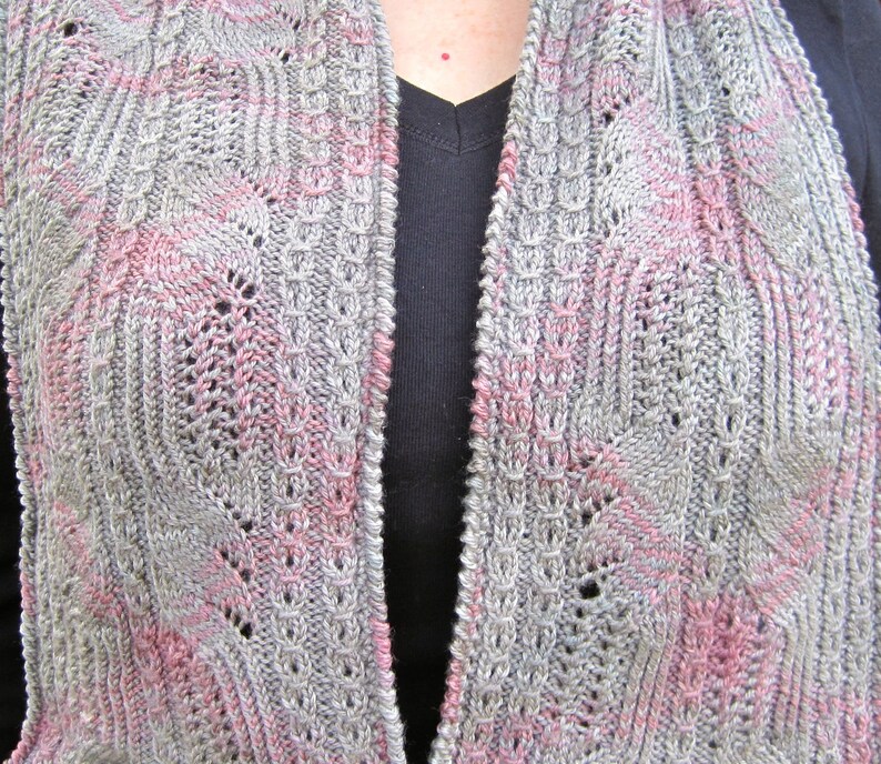 Download Knit Scarf Pattern: Takoma Mock Cable Scarf Knitting ...