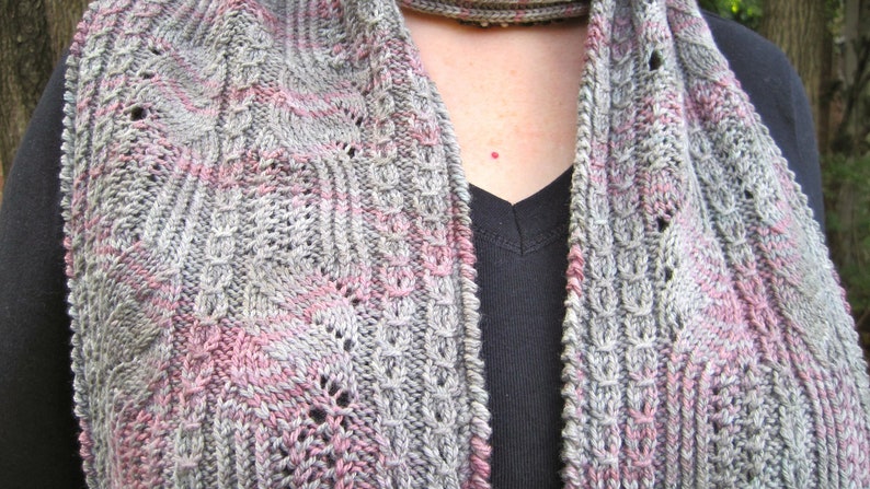 Download Knit Scarf Pattern: Takoma Mock Cable Scarf Knitting ...